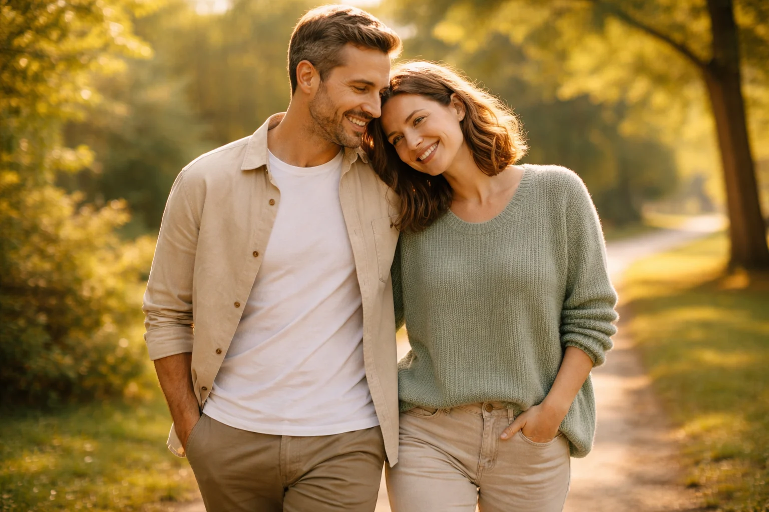 bipolar depression therapy couple walking together support and connection